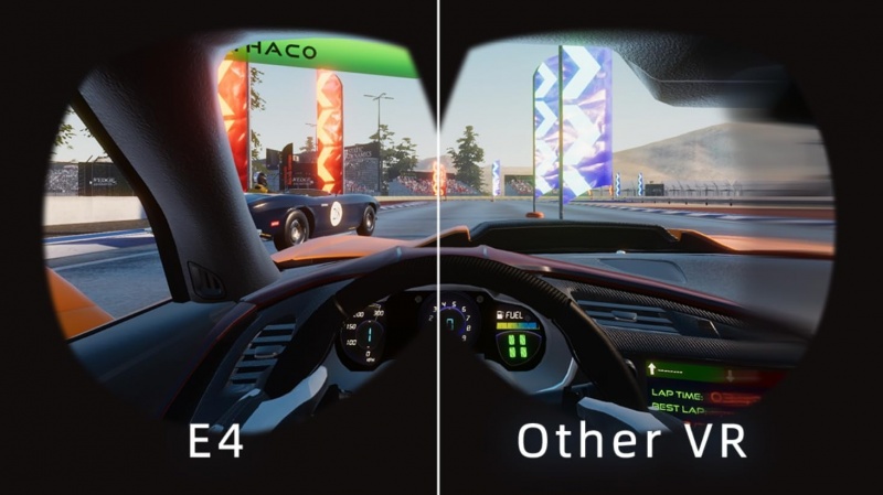 File:DPVR E4 VR Headset for PC with Controller - 3664x1920 Resolution, 116° FOV, 120Hz Refresh Rate, 6 DoF Tracking, Lightweight (280g), Supports SteamVR Games image3.jpg