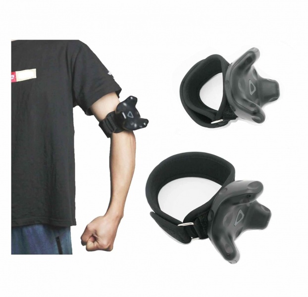 File:JADERY vive tracker straps and belt2 in 1 vr full body tracking tundra tracker straps (elbow) image1.jpg