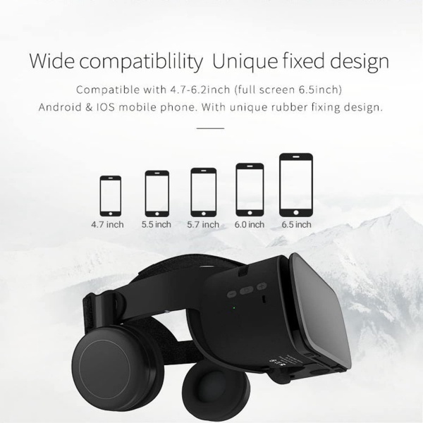 File:Welfiit VR Headset with Wireless Remote, 3D Glasses for Movies & Games, Compatible with IOS, Android, iPhone 13, Samsung Galaxy image8.jpg
