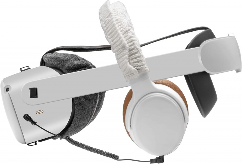 File:Globular Cluster VR Headphones for Meta Quest 2 & Rift S - Stereo Bass, Short Elastic Cable, Comfortable Pad & Cover image4.jpg
