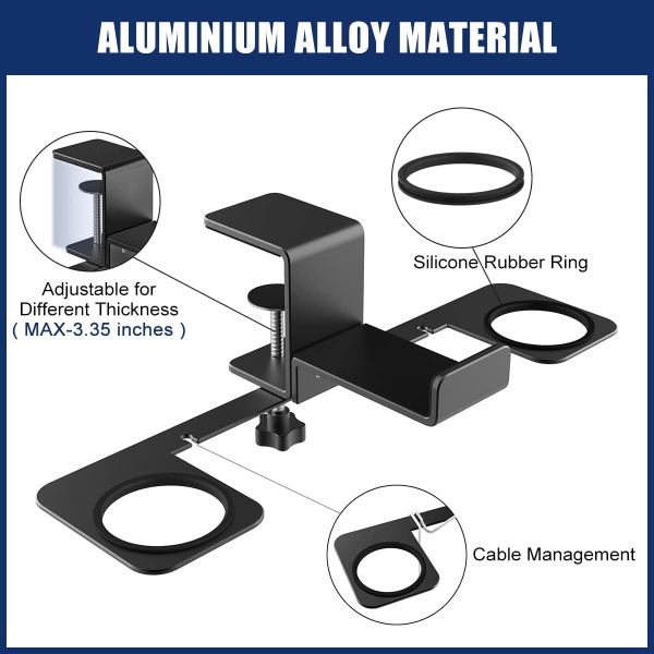 File:Dollox VR Stand VR Display Holder Under Desk Virtual Reality Headsets Metal Stand Storage Hook Universal Clamp on Desk Hanger Hooks for Meta Quest 2-Quest-Rift S image4.jpg