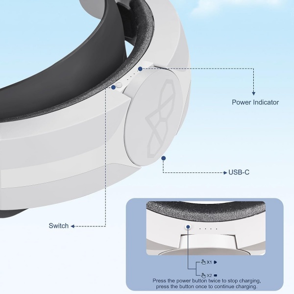 File:8VR Meta Quest 2 Head Strap with Built-in Battery, Adjustable Comfort Design, Fast Charging, Extended Playtime VR Accessory image4.jpg