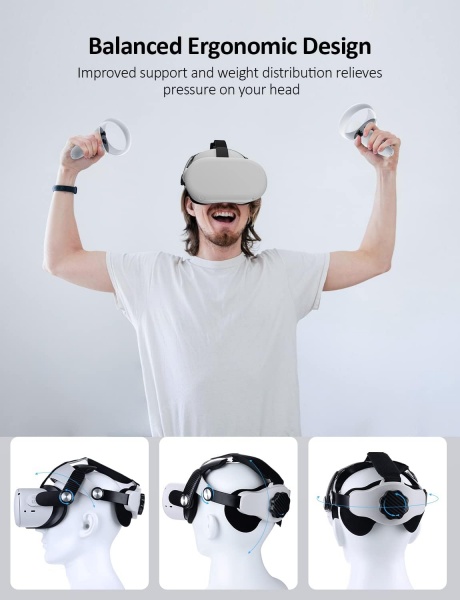 File:NexiGo Adjustable Head Strap for Meta Quest 2 - Comfortable VR Experience with Enhanced Support and Balance image2.jpg