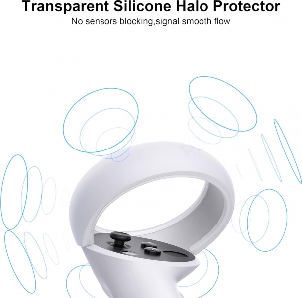 File:Hzlucki Halo Silicone Controller Cover Compatible with Meta Meta Quest 2 Controller image3.jpg