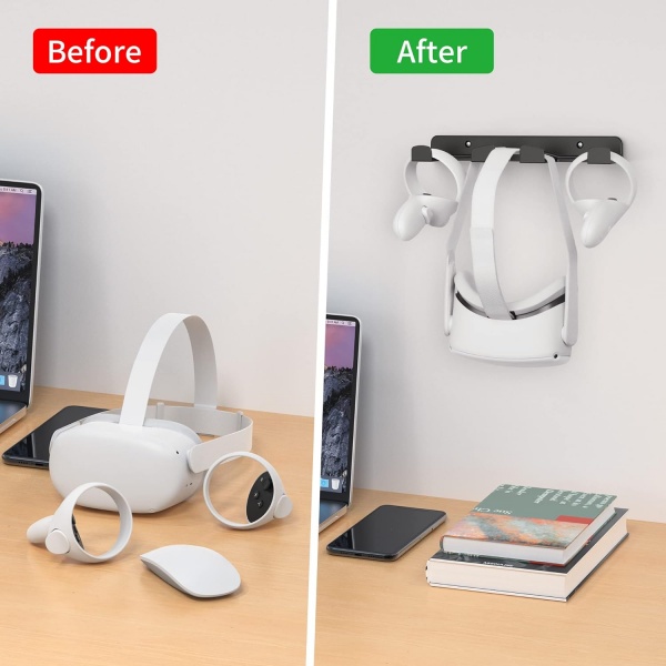 File:SOKUSIN VR Wall Mount - Universal Storage Stand for VR Headsets & Controllers, Space Saving Design image3.jpg