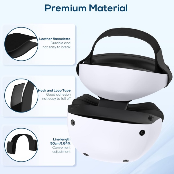 File:FYOUNG Adjustable Head Straps for PS VR2 Headset - Lightweight, Skin-Friendly & Detachable Support Accessory image5.jpg
