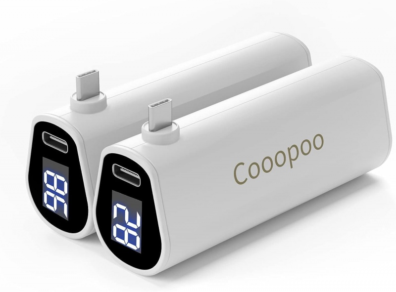 File:Cooopoo 5000mAh Rechargeable Battery Pack for Meta Quest 2 Lightweight Power Bank with LED Indicator for Extended 4 Hours Playtime - Rechargeable Accessories with Power Indicator 2Pack image1.jpg