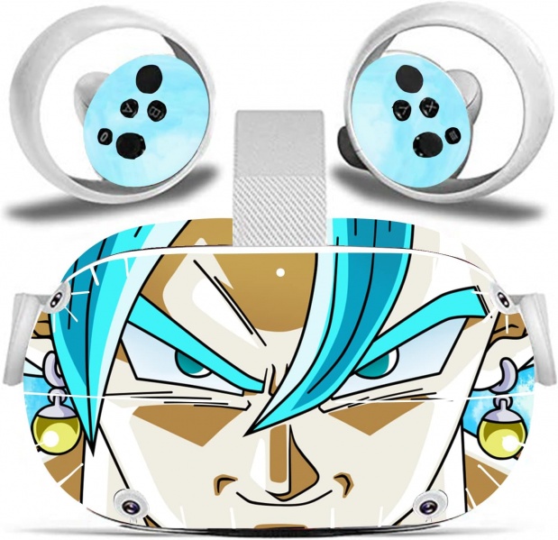 File:Vinyl Decal Stickers for Meta Quest 2 VR Headset and Controllers VR Headset and Controller Skin for Oculus Quest 2 Cool image1.jpg