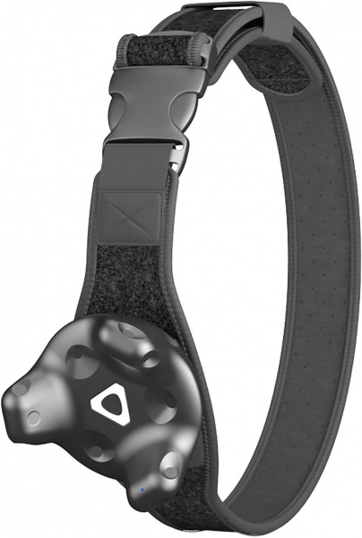 File:Skywin VR Tracker Belt for HTC Vive System Tracker Puck - Adjustable Belt Strap for Waist and Full-Body Tracking in Virtual Reality image6.jpg