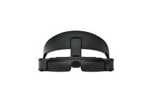 Moverio BT-45C with headband and tinted shields.