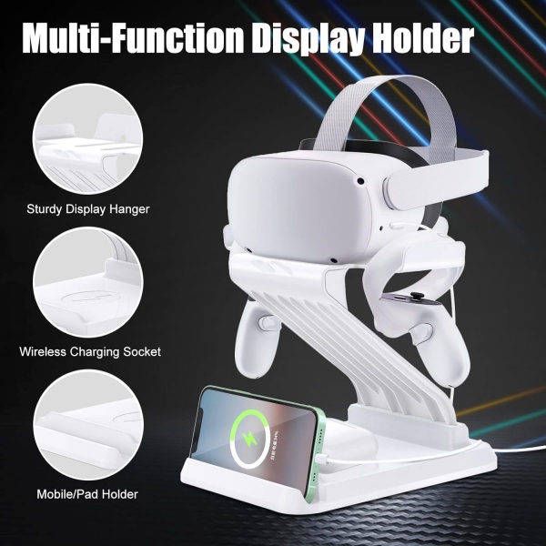 File:VR Stand 3 in 1 Multi-Function Display Charging Dock and Organizer for Meta Quest 1-2 Oculus Rift S image2.jpg