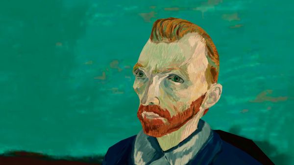 A three-dimensional red-haired character rendered with visible painted strokes.