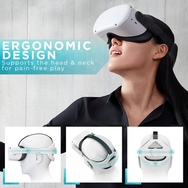 File:Group Vertical Adjustable VR Head Strap for Meta Quest 2 - Comfortable, Padded, Ergonomic Design - Black image4.jpg