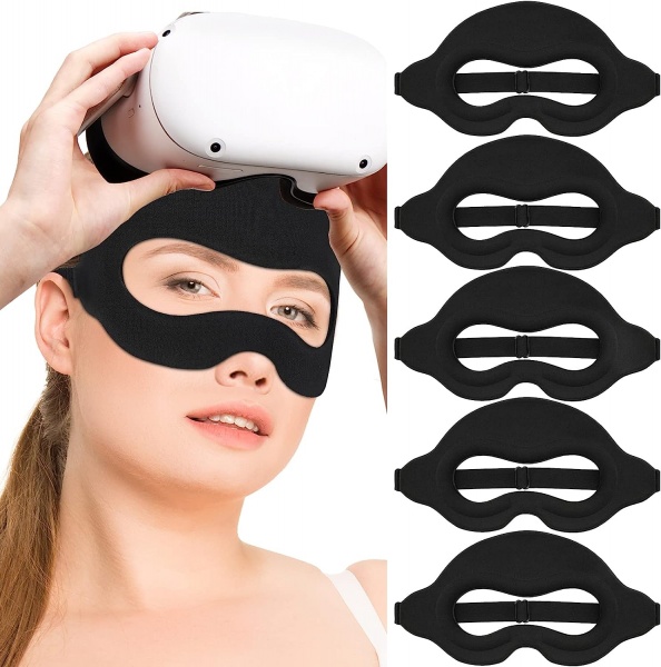 File:VR Sweat Mask Foam Band for Meta Quest 2 Pro VR Workout Supernatual Face Dry Cool Guard Cover image1.jpg