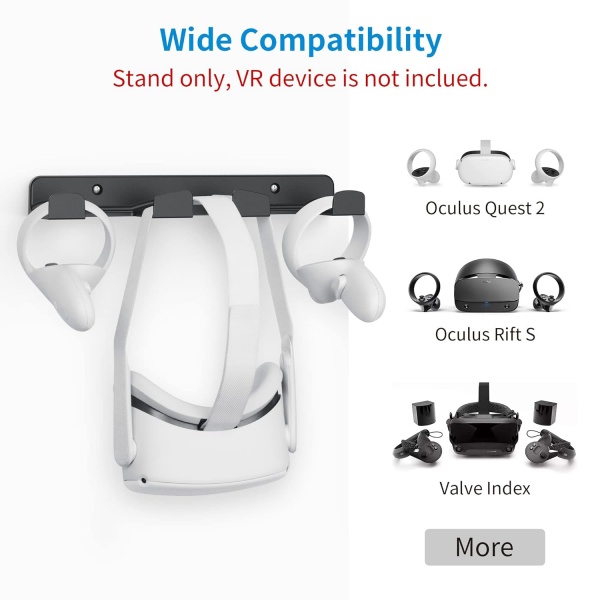 File:SOKUSIN VR Wall Mount - Universal Storage Stand for VR Headsets & Controllers, Space Saving Design image2.jpg