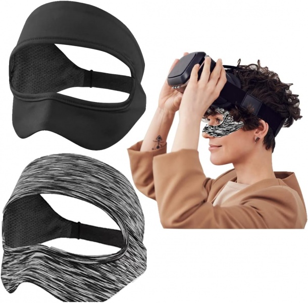 File:APOSU Adjustable VR Eye Mask Sweat Band for Meta-Meta Quest 2, HTC Vive - Sweatproof & Machine Washable image1.jpg