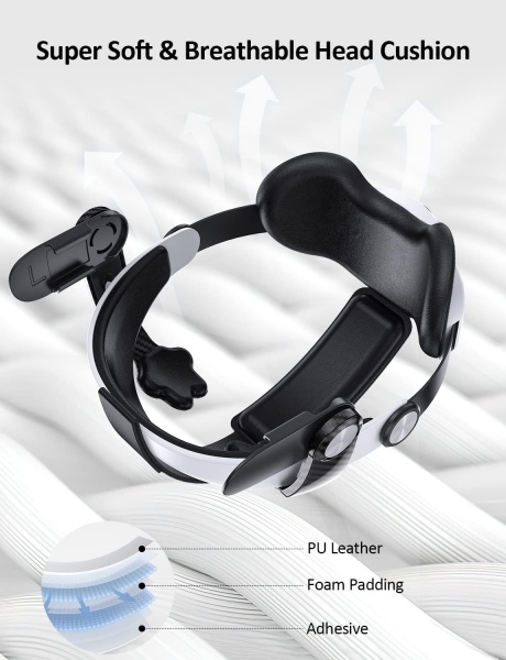 File:NexiGo Adjustable Head Strap for Meta Quest 2 - Comfortable VR Experience with Enhanced Support and Balance image5.jpg
