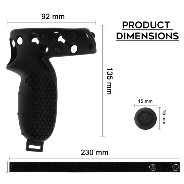 File:Seltureone Accessories Compatible for Quest 2 Controller Full Grip Cover with 2 Controller Caps image7.jpg