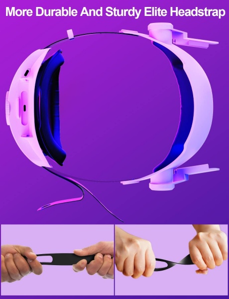 File:LoqdiVR Battery Head Strap for Meta Quest 2-7000mAh Replaceable Battery Extend Playtime image3.jpg
