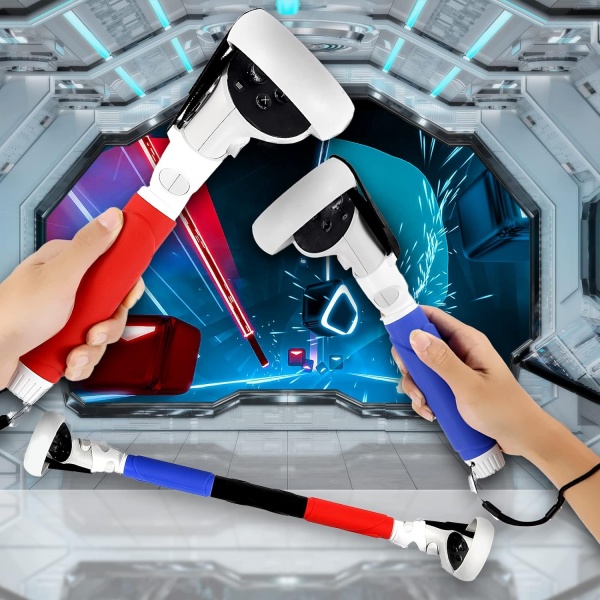 File:OOAVR Upgraded VR Dual Handles and Long Stick Handle Extension Grips for Meta-Meta Quest 2 Controller Playing VR Beat Saber Games image6.jpg