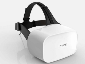 FOVE 0 headset.