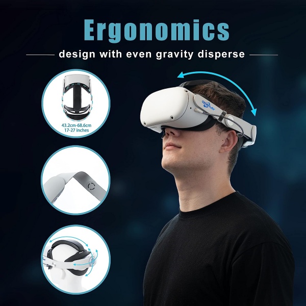 File:Uniplay Head Strap for Meta Quest 2 Battery Pack 10000mAh VR Elite Strap VR Accessories VR Adjustable Head Strap 6-8Hours Enhanced Support Breathable Memory Foam for VR Headset image4.jpg