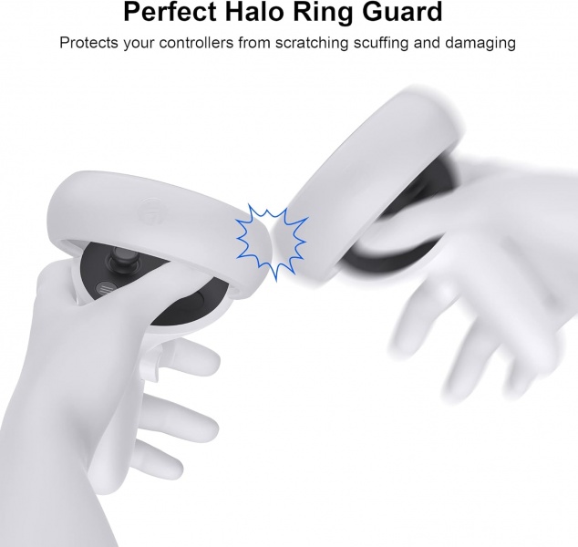 File:Hzlucki Halo Silicone Controller Cover Compatible with Meta Meta Quest 2 Controller image2.jpg
