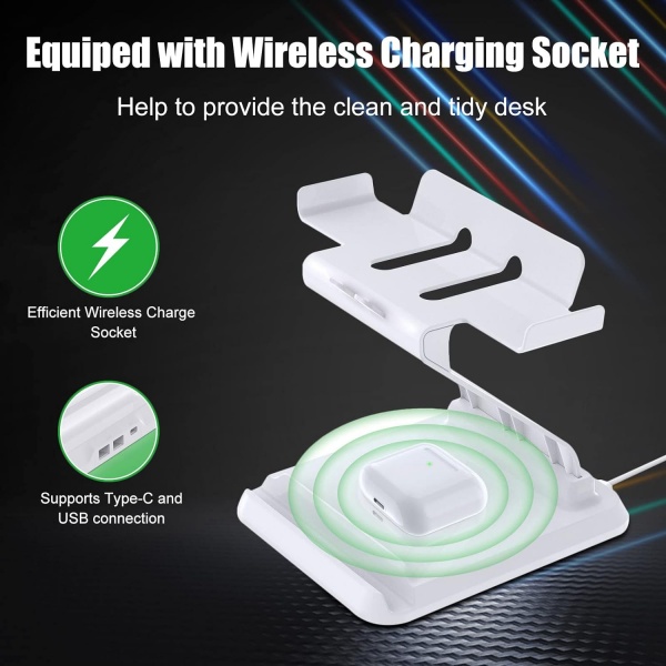 File:VR Stand 3 in 1 Multi-Function Display Charging Dock and Organizer for Meta Quest 1-2 Oculus Rift S image3.jpg