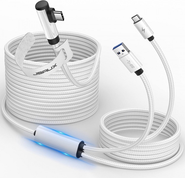 File:JSAUX Link Cable 16 FT Compatible with Meta Quest 2 Accessories【 Charging While Playing image1.jpg