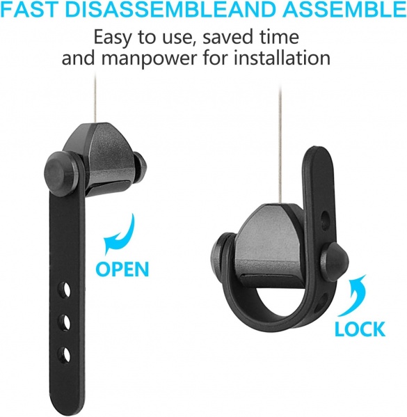 File:VR Cable Management(6 Packs) Retractable Ceiling Pulley System for Meta Rift-Rift S-HTC Vive-Vive Pro Data Charging Wire for Quest2-Quest-GO-Valve Index VR Accessories (Black) image4.jpg
