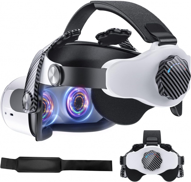 File:NexiGo Adjustable Head Strap for Meta Quest 2 - Comfortable VR Experience with Enhanced Support and Balance image1.jpg