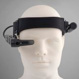 M400 mounted on a headband.