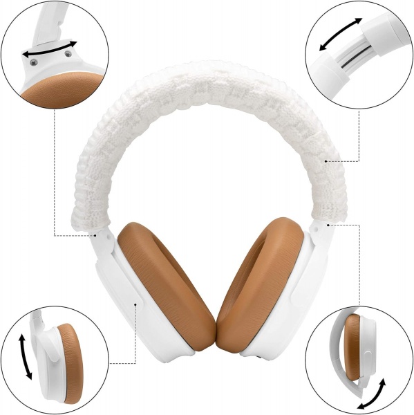 File:Globular Cluster VR Headphones for Meta Quest 2 & Rift S - Stereo Bass, Short Elastic Cable, Comfortable Pad & Cover image5.jpg