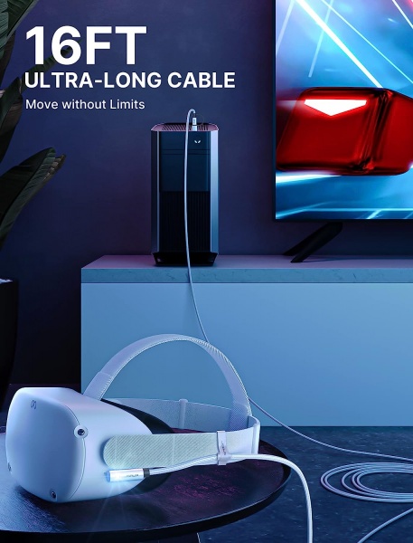 File:JSAUX 2-in-1 Link Cable 16 FT Compatible with Meta-Meta Quest 2 Accessories and PC-Steam VR image6.jpg