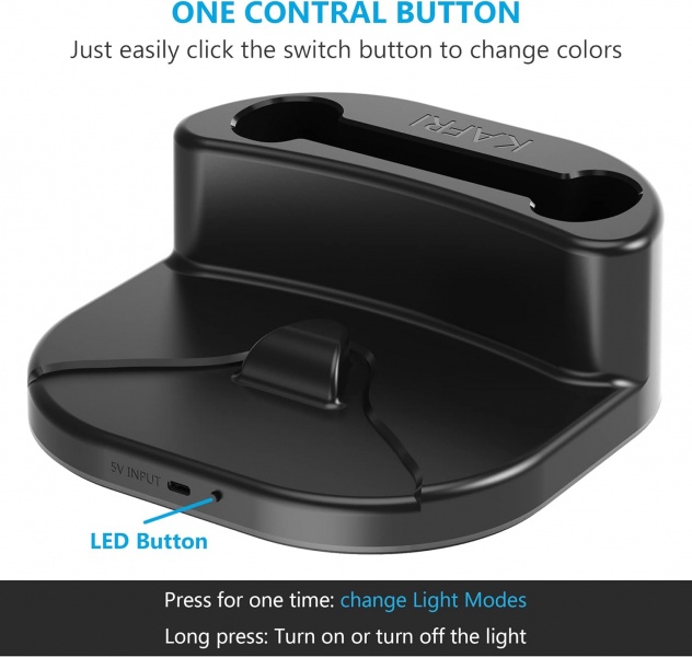 File:KAFRI Charging Dock for Meta Quest 2 with LED Light image6.jpg