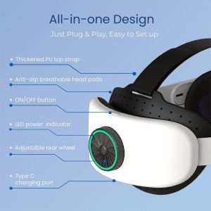 BUSQUEDA Elite Strap with Battery for Meta Quest 2 image4.jpg