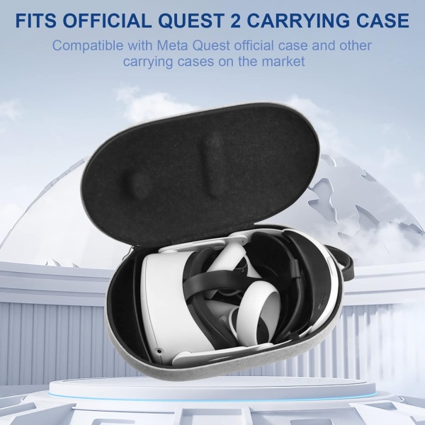File:Binrrio Adjustable Head Strap with 10000mAh Battery for Meta Quest 2, Includes Lens Protector Cover image6.jpg
