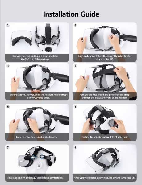File:NexiGo Adjustable Head Strap for Meta Quest 2 - Comfortable VR Experience with Reduced Head Pressure, Enhanced Support & Balance, Sweatproof, White image7.jpg