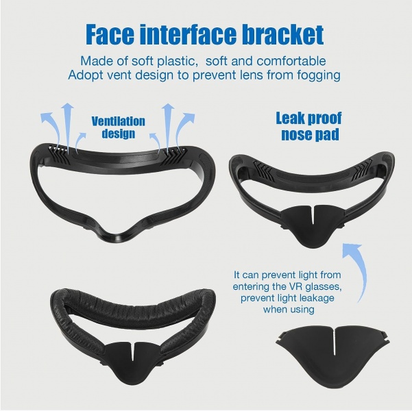 File:Meta-Meta Quest 2 Accessories 5-in-1 Set- VR Controller Grip & Shell Cover, Facial Interface Bracket - Black image5.jpg