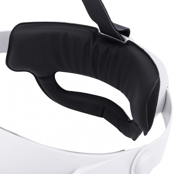 File:GOMRVR Adjustable Halo Strap for Meta Quest1-Quest 2 Head Strap with a Comfortable Back Big Cushion The Design balances Weight Reduces Facial Pressure -Virtual Reality Accessories (White) image5.jpg