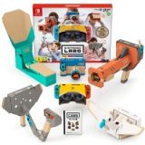 Nintendo Labo VR Kit with its Toy-Con accessories and packaging.