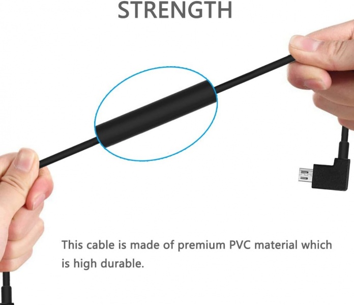File:AxPower OTG Micro USB to iPhone iOS Cable 1ft Connector for DJI Spark Mavic Mini Mavic Pro Mavic 2 Pro Zoom Air Reverse Data Cable for iPhone 7 8 X image3.jpg