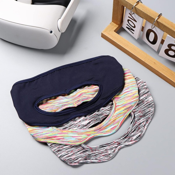 File:Crossmeta VR Masks Sweat Band Meta Go Quest 2 Facemask Use for Workouts Supernatual (3pcs) image7.jpg