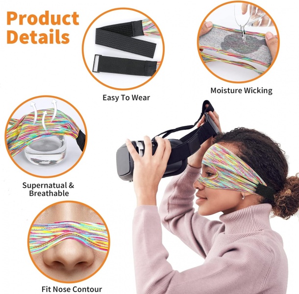 File:Sky Castle Sweatproof VR Mask for Meta Quest 2 - Adjustable Size, Machine Washable, 3-Pack image2.jpg
