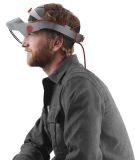 Campfire Headset worn in profile.