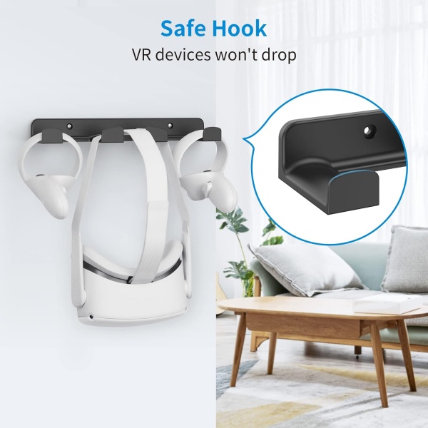 File:SOKUSIN VR Wall Mount - Universal Storage Stand for VR Headsets & Controllers, Space Saving Design image4.jpg