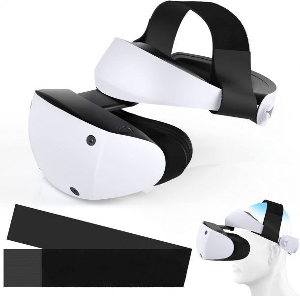 File:FYOUNG Adjustable Head Straps for PS VR2 Headset - Lightweight, Skin-Friendly & Detachable Support Accessory image1.jpg