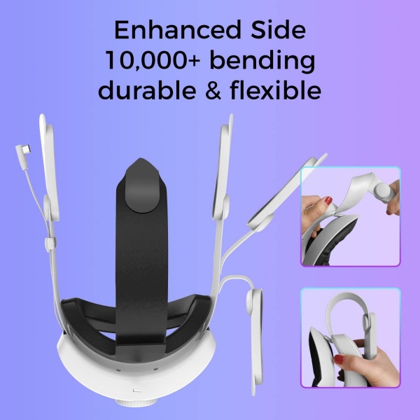 File:Sonicgrace Quest 2 Adjustable Head Strap with 8000mAh Battery - Comfortable, Sweatproof, and Extendable Playtime image2.jpg