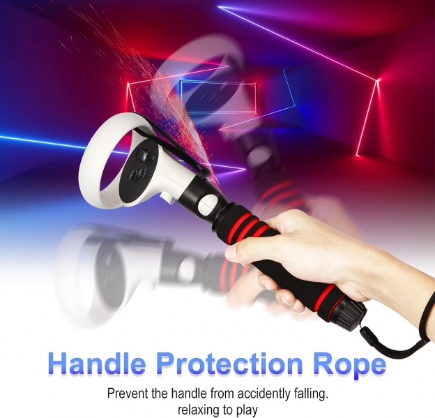 File:VR Beat Saber Long Stick Handles and Dual Handles Extension Grips Accessories for Meta-Meta Quest 2 Playing BeatSaber Games and VR Game image5.jpg