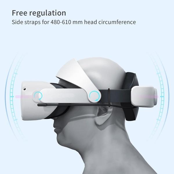 File:Weless Adjustable Head Strap for Meta Quest 2 - Sweatproof, Enhanced Support, Compatible with PC image4.jpg